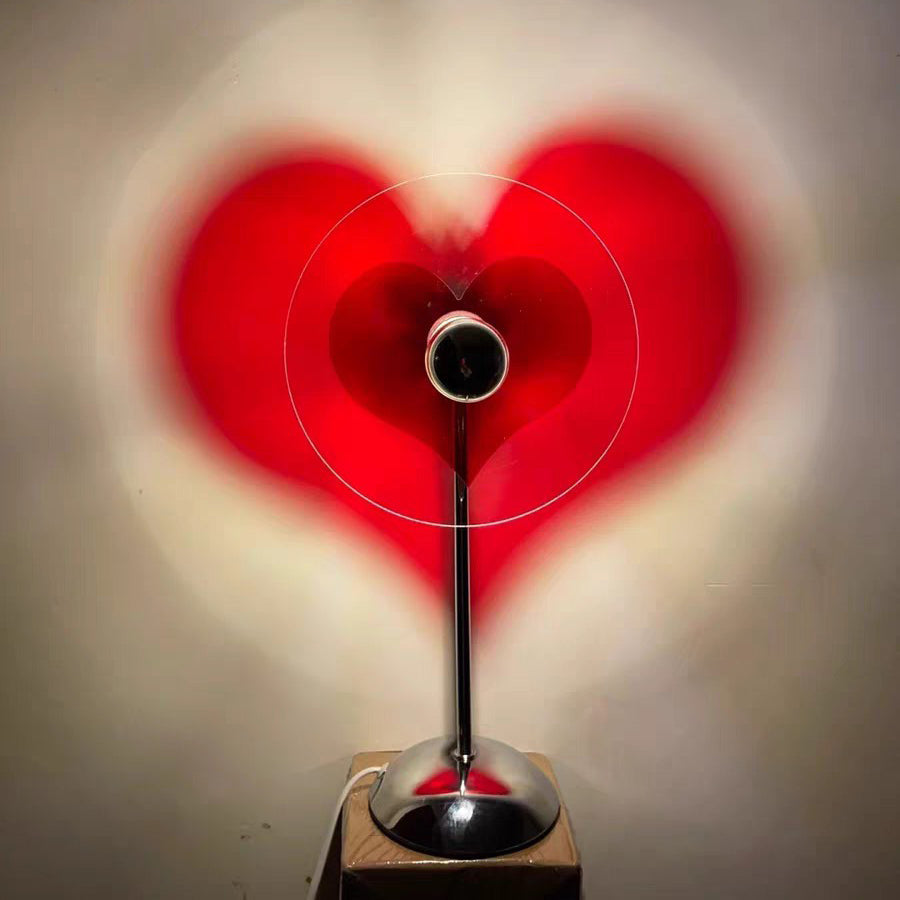 LoveGlow – Elegant Table Lamp with Rechargeable LED
