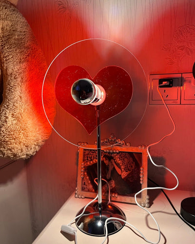 LoveGlow – Elegant Table Lamp with Rechargeable LED