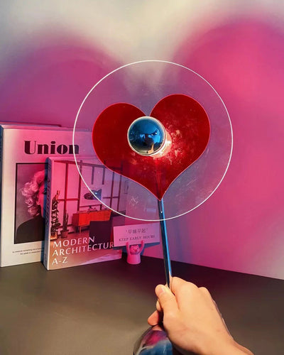 LoveGlow – Elegant Table Lamp with Rechargeable LED