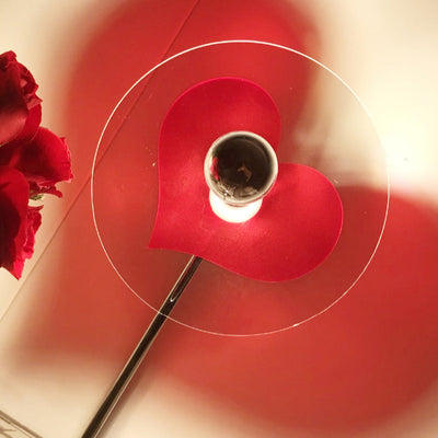 LoveGlow – Elegant Table Lamp with Rechargeable LED