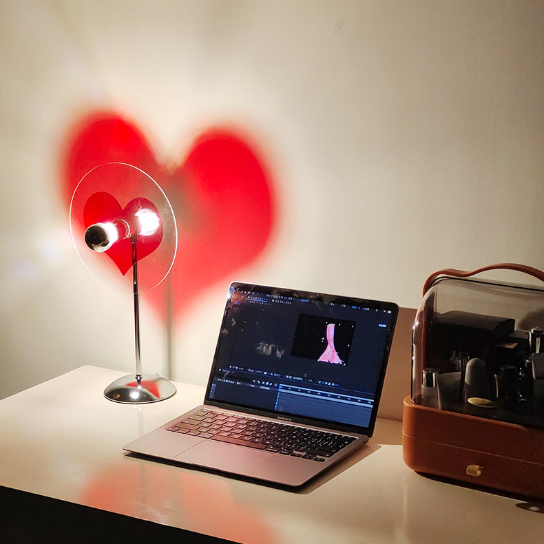 LoveGlow – Elegant Table Lamp with Rechargeable LED