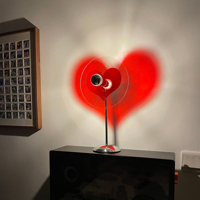 LoveGlow – Elegant Table Lamp with Rechargeable LED