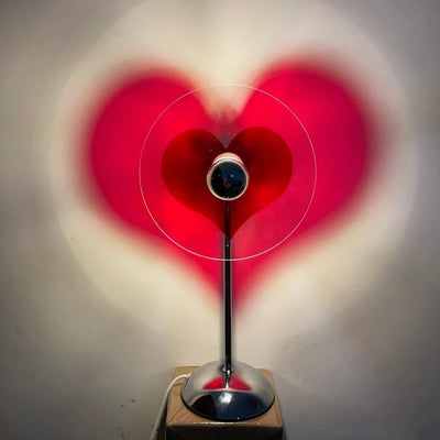 LoveGlow – Elegant Table Lamp with Rechargeable LED