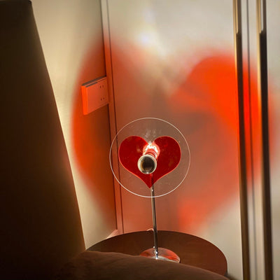 LoveGlow – Elegant Table Lamp with Rechargeable LED