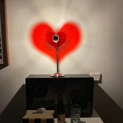 LoveGlow – Elegant Table Lamp with Rechargeable LED