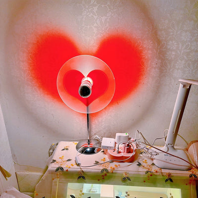LoveGlow – Elegant Table Lamp with Rechargeable LED