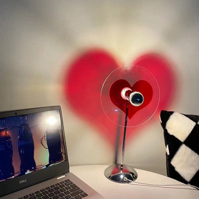 LoveGlow – Elegant Table Lamp with Rechargeable LED