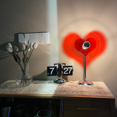 LoveGlow – Elegant Table Lamp with Rechargeable LED