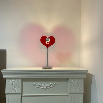LoveGlow – Elegant Table Lamp with Rechargeable LED