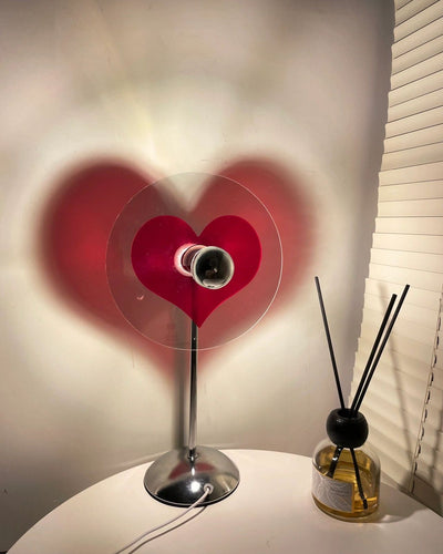 LoveGlow – Elegant Table Lamp with Rechargeable LED