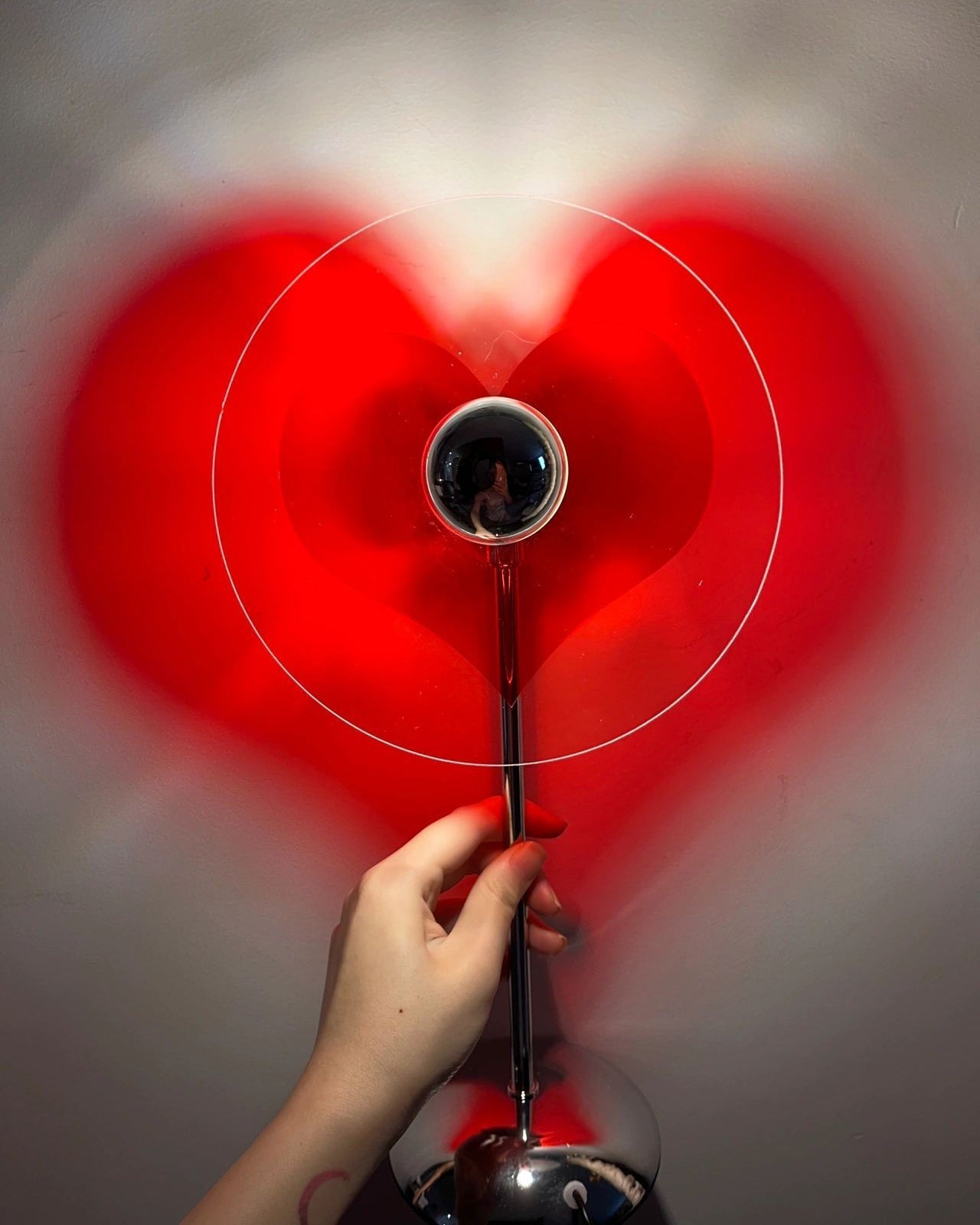 LoveGlow – Elegant Table Lamp with Rechargeable LED