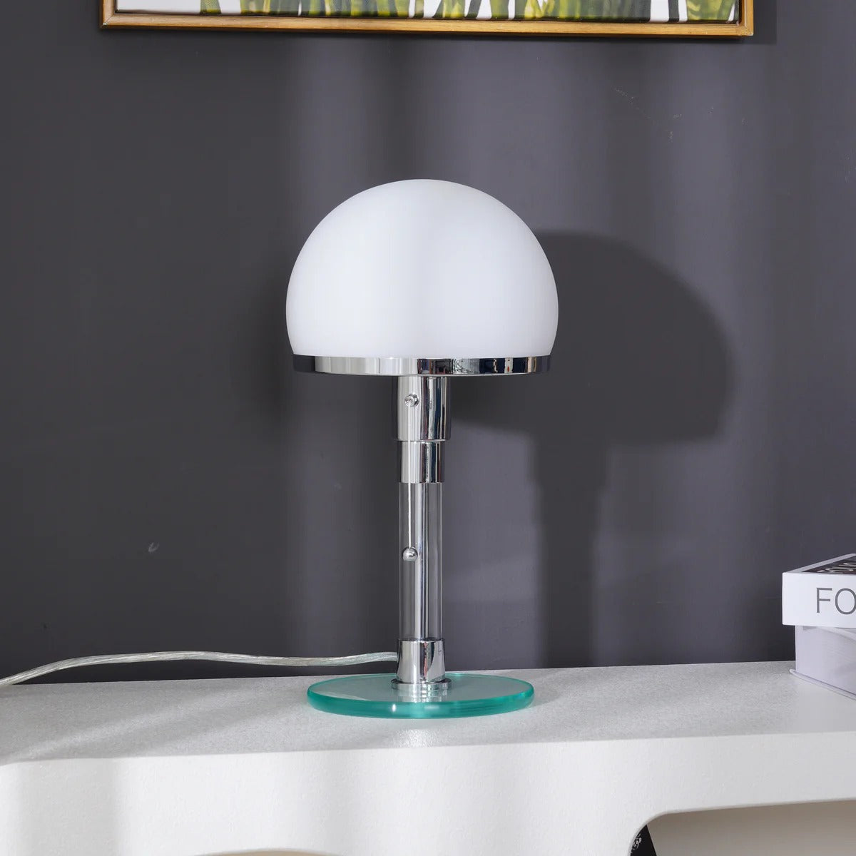 LuxeSphere - Chrome Table Light