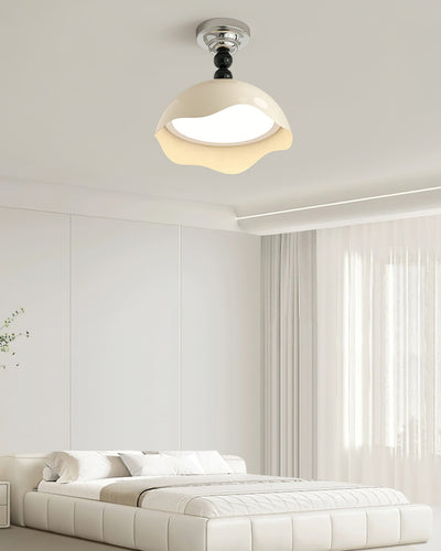 LuxeCrest - Ceiling Light with Subtle Detailing and Opulent Light