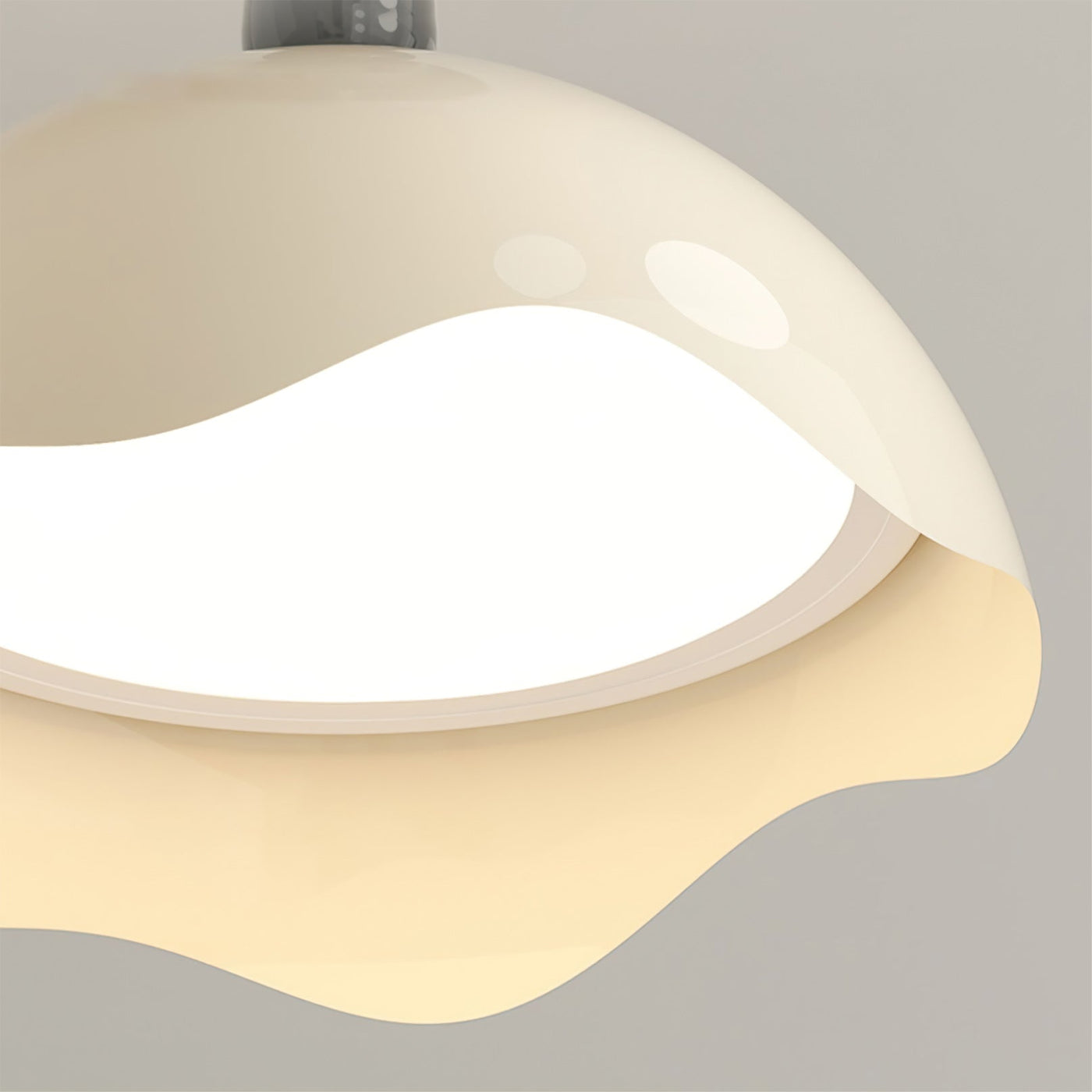LuxeCrest - Ceiling Light with Subtle Detailing and Opulent Light