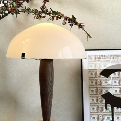 PureGlow – Marble Base Table Lamp with Glass Top