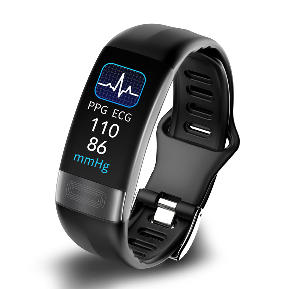 Intelligentes Armband Blutdruckmessgerät | EKG, Herzfrequenz, Sauerstoffsättigung & Schlaftracker - FDA-geprüft