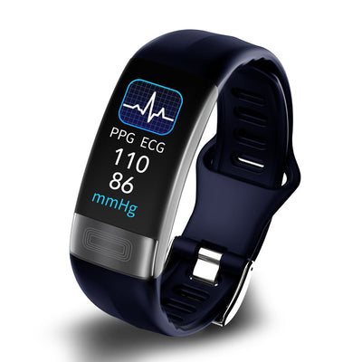 Intelligentes Armband Blutdruckmessgerät | EKG, Herzfrequenz, Sauerstoffsättigung & Schlaftracker - FDA-geprüft