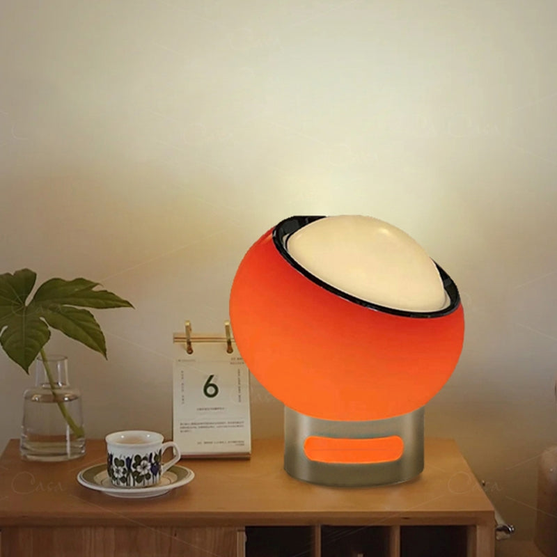 OpalGlow - French-Inspired Bauhaus Lamp