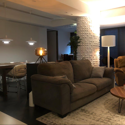 GlowJar - LED Table Lamp with Glass Housing and Warm Glow