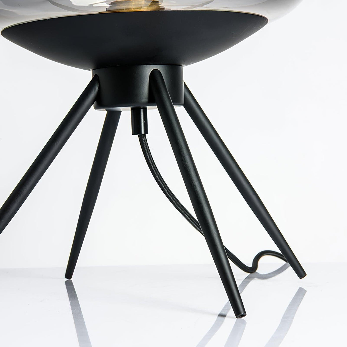 GlowJar - LED Table Lamp with Glass Housing and Warm Glow