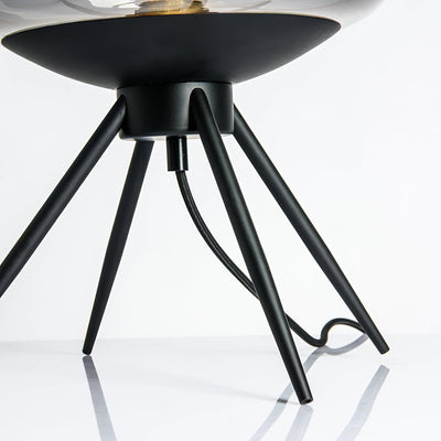 GlowJar - LED Table Lamp with Glass Housing and Warm Glow
