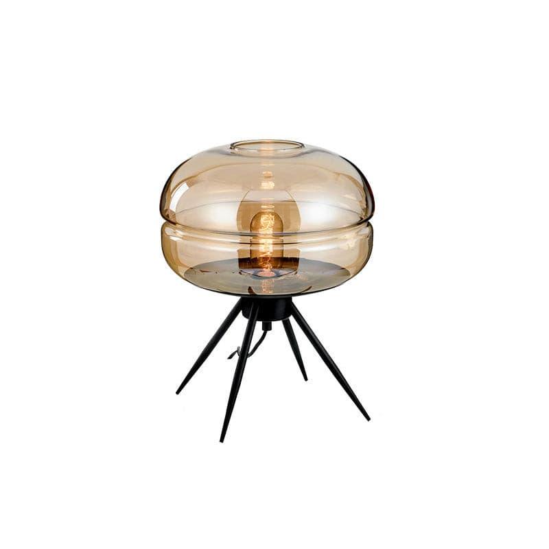 GlowJar - LED Table Lamp with Glass Housing and Warm Glow