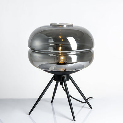 GlowJar - LED Table Lamp with Glass Housing and Warm Glow