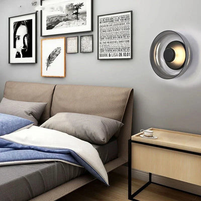 AuraLoom – Minimalist Ceiling Light with Warm Illumination