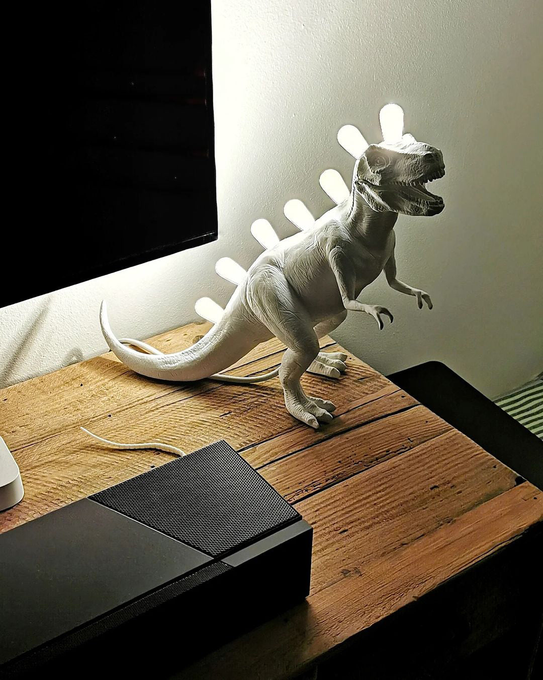 DinoLite - Creatieve Tafel Lamp met Verlichte Rug