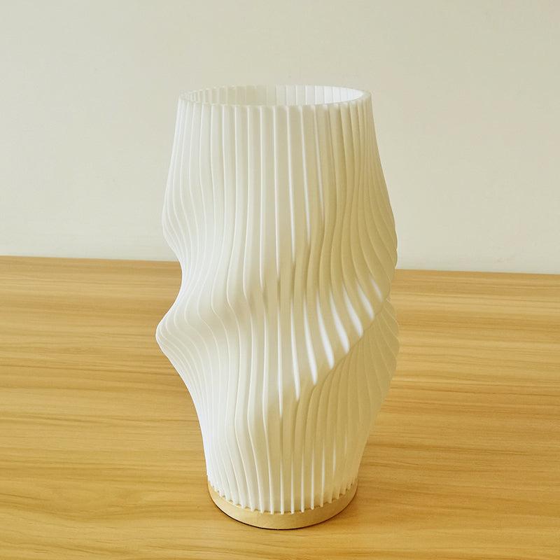 CharmAura - Sophisticated Cream Table Lamp