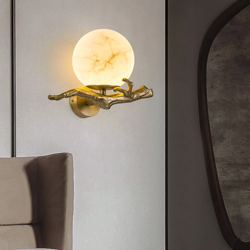 MarbleGlow - Modern Wall Lamp