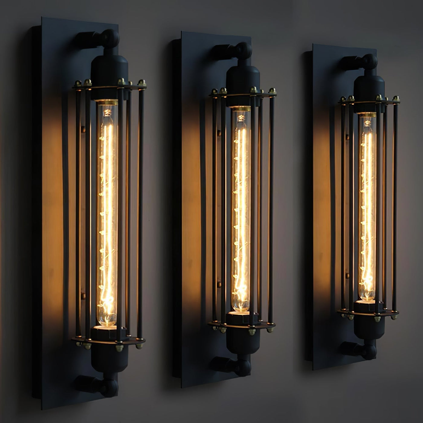 IronGlow – Robust Industrial Wall Light for Any Room