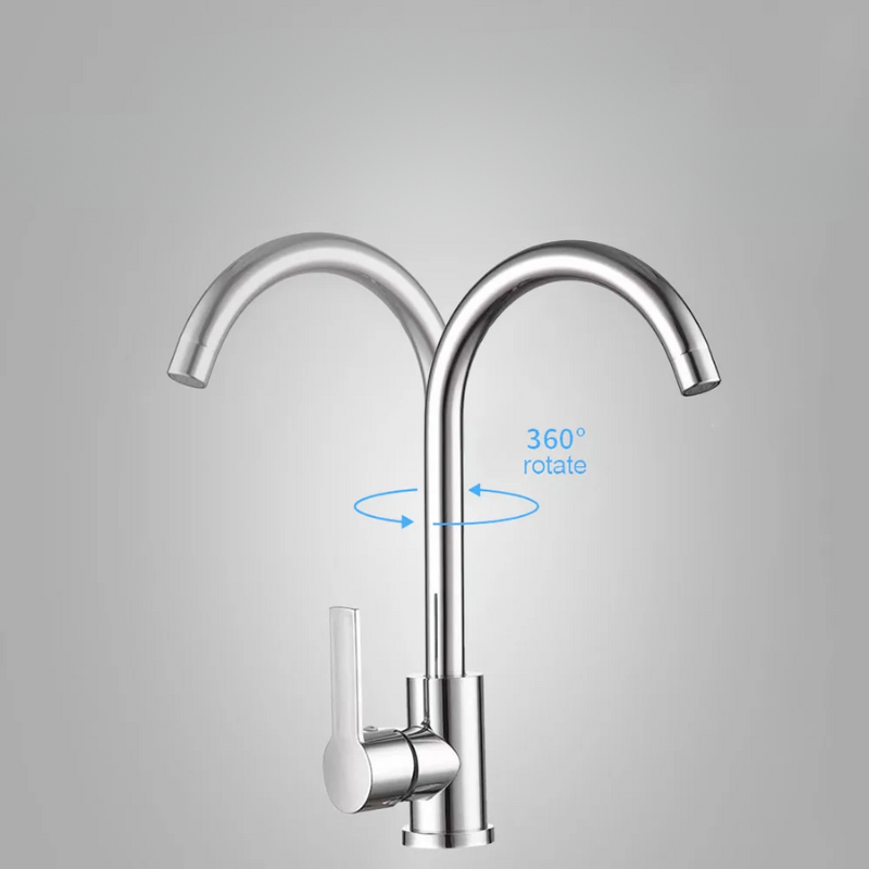 ChromeGlide - One-Handle Faucet
