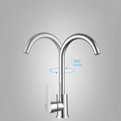 ChromeGlide - One-Handle Faucet