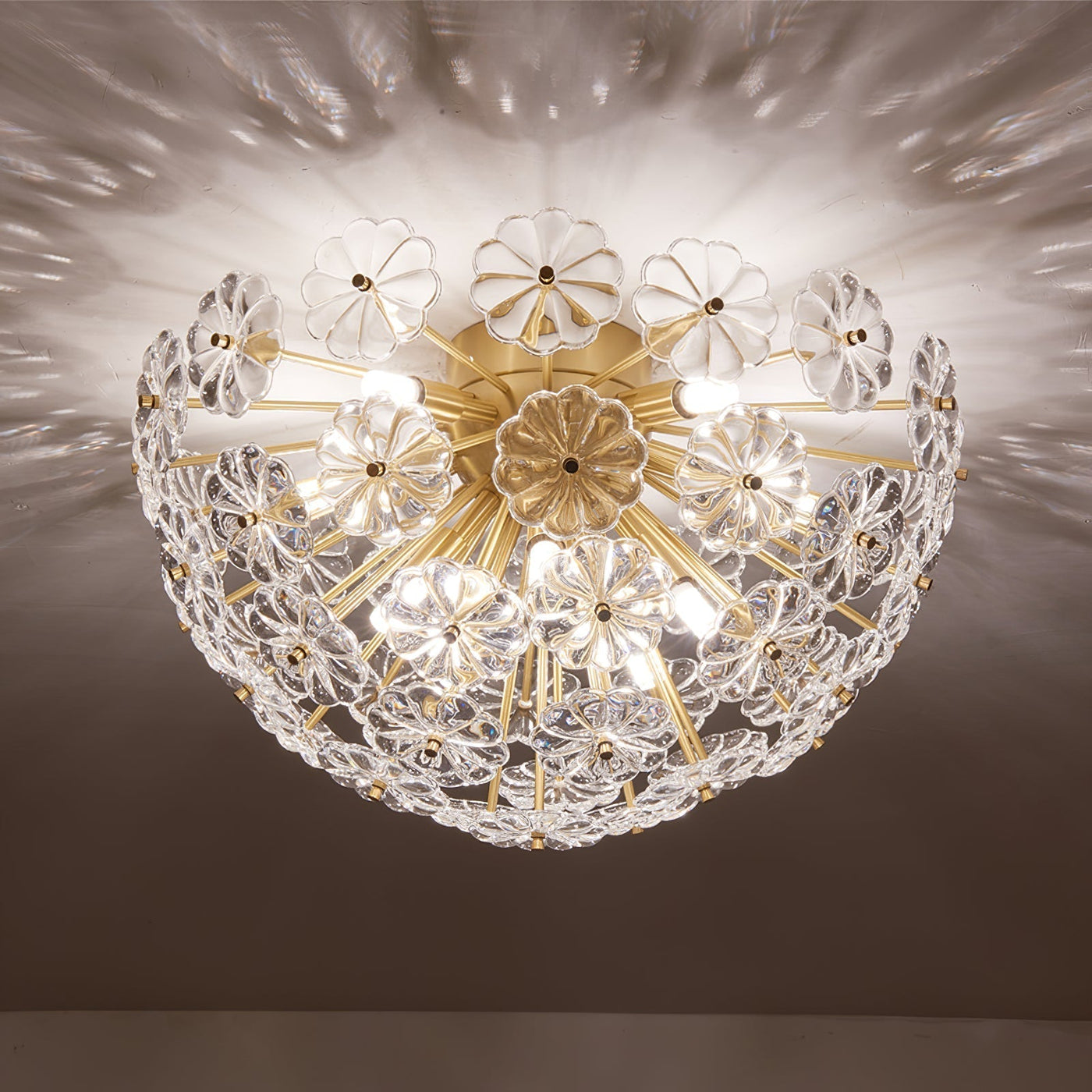 LuxeLamina - Ceiling Lamp with Exquisite Design and Brilliant Shine