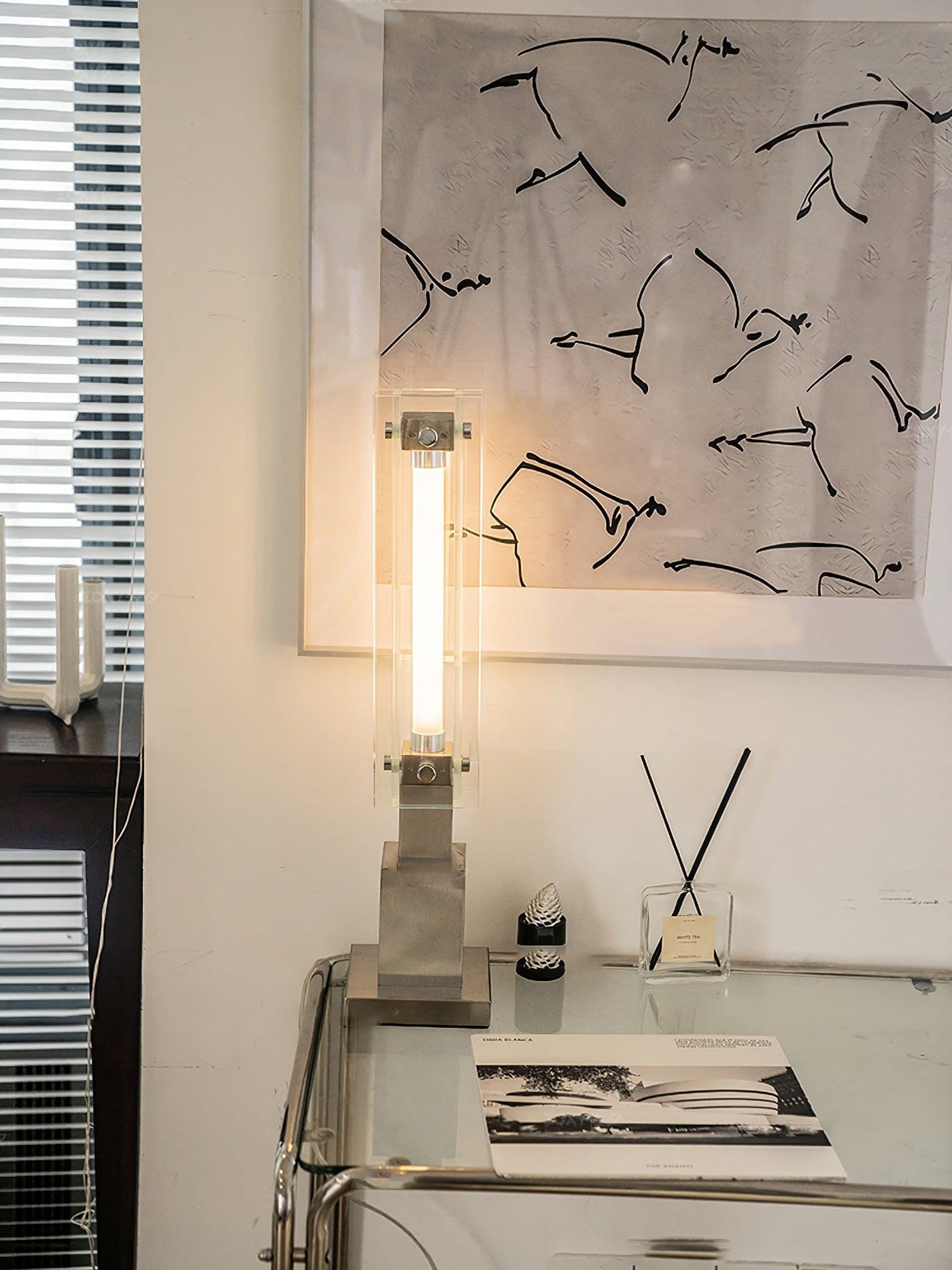 RefinedLume - Stylish Table Lamp with Subtle Glow