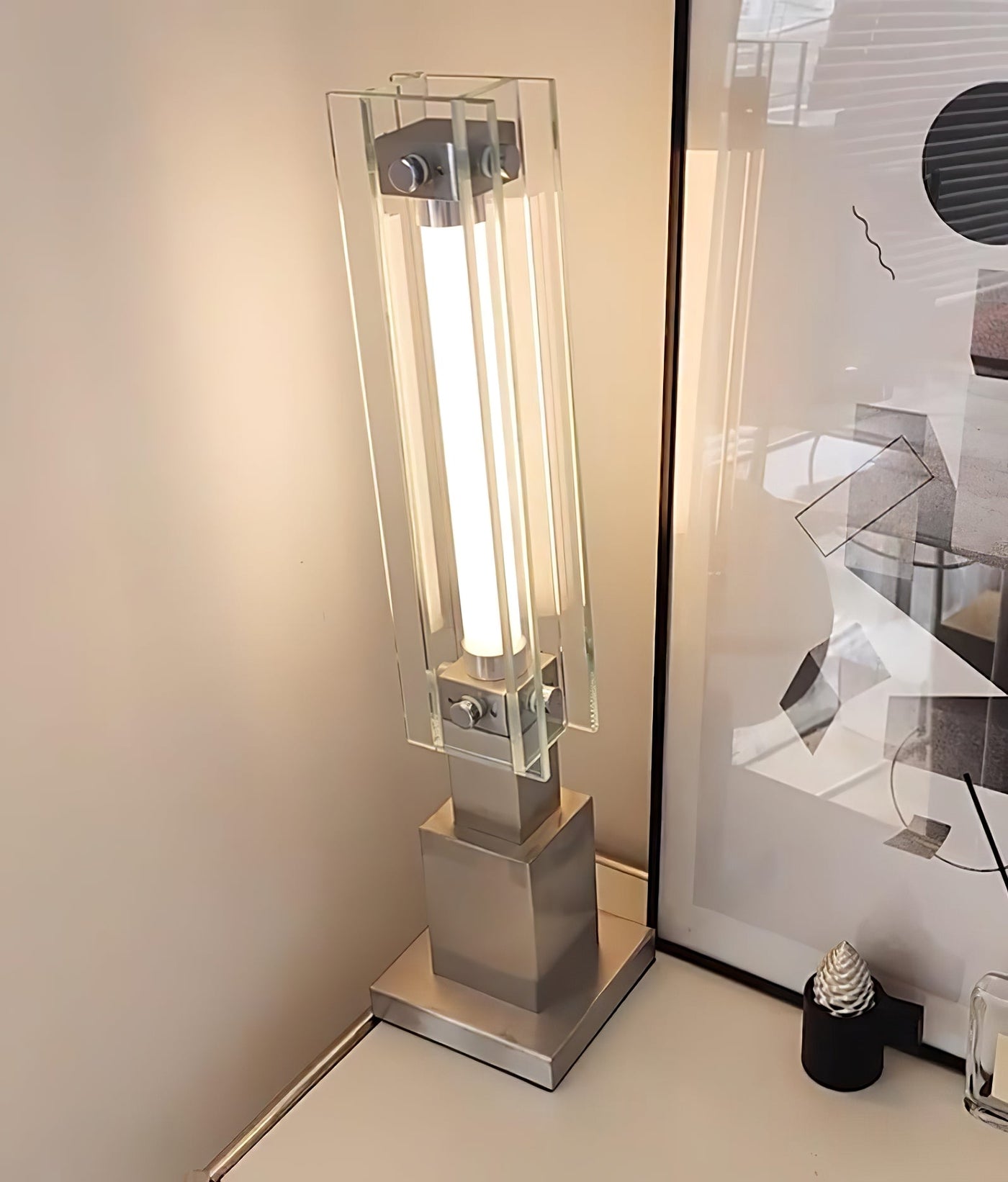 RefinedLume - Stylish Table Lamp with Subtle Glow