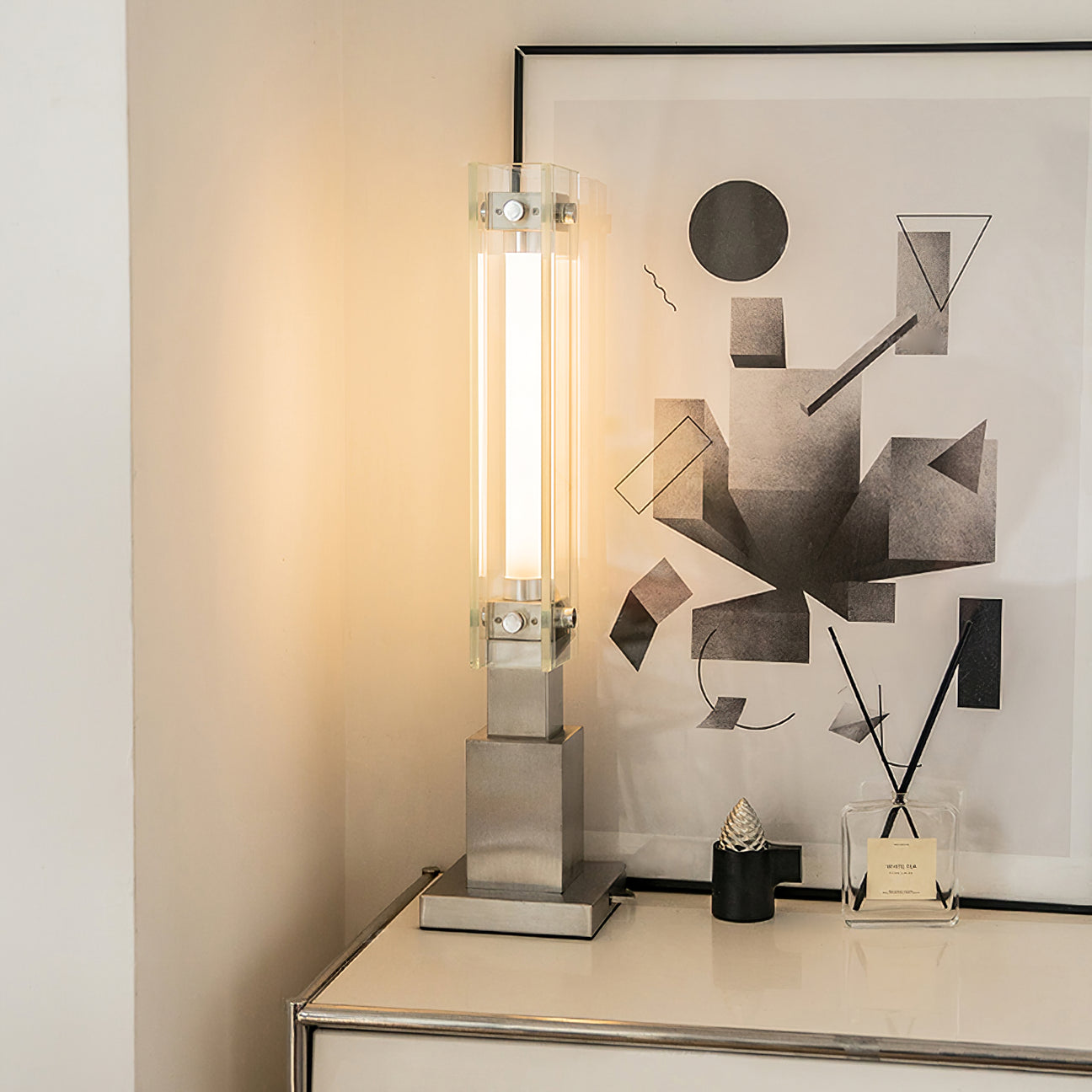 RefinedLume - Stylish Table Lamp with Subtle Glow