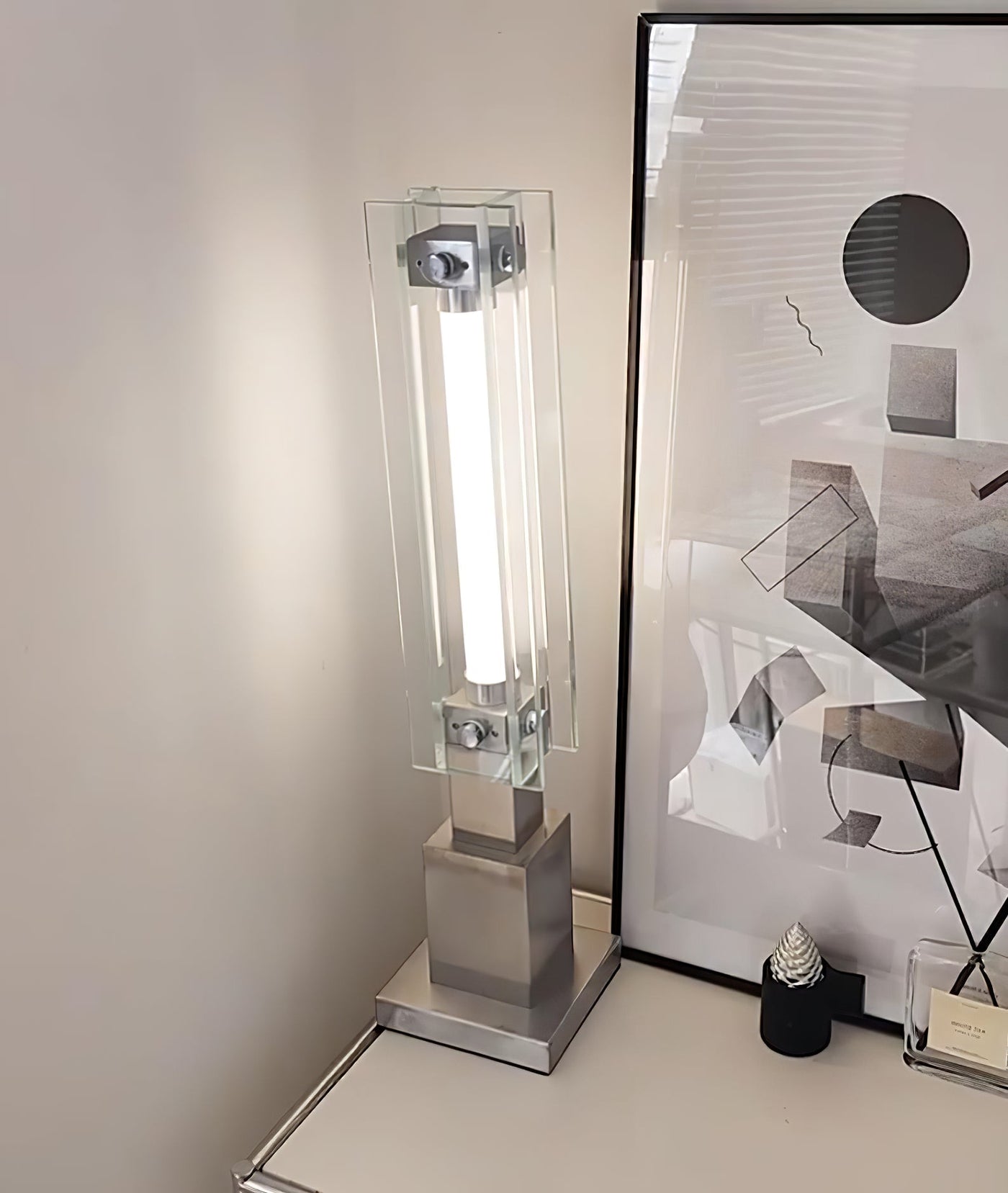 RefinedLume - Stylish Table Lamp with Subtle Glow