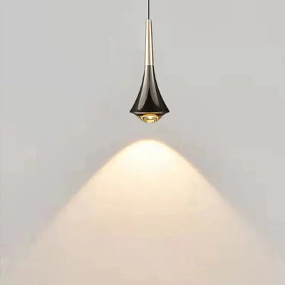 LuxeAura - Refined Silver Hanging Lamp