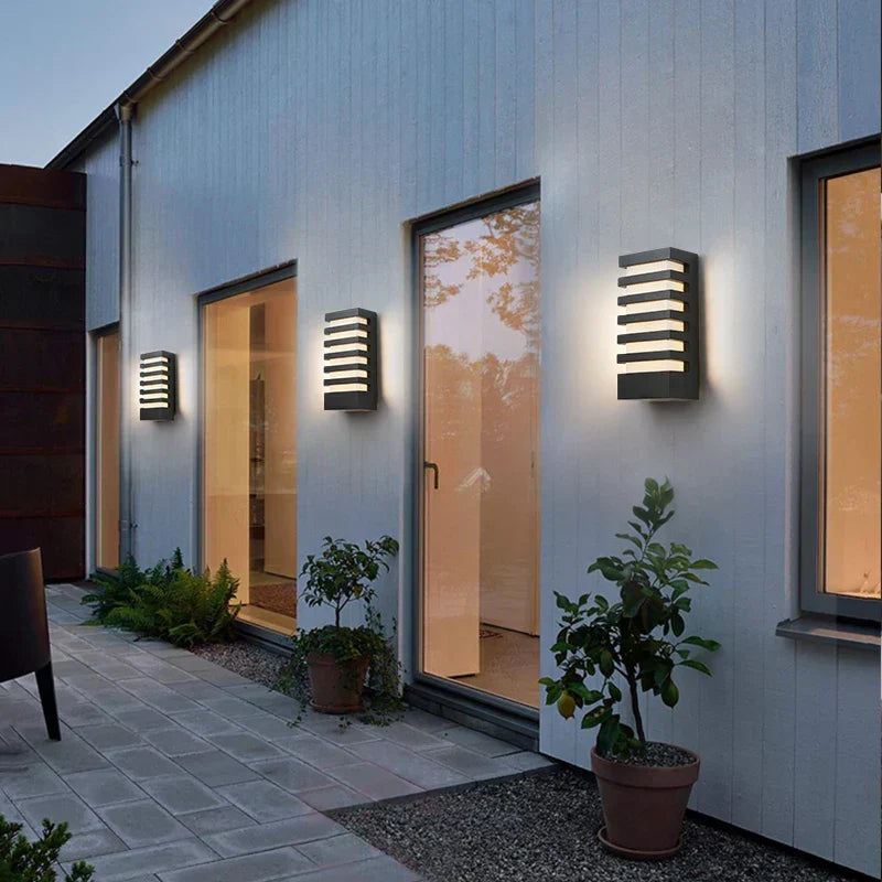 Modern Waterproof Aluminum Wall Lamp - Stylish Indoor & Outdoor Wall Lights