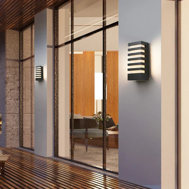 Modern Waterproof Aluminum Wall Lamp - Stylish Indoor & Outdoor Wall Lights