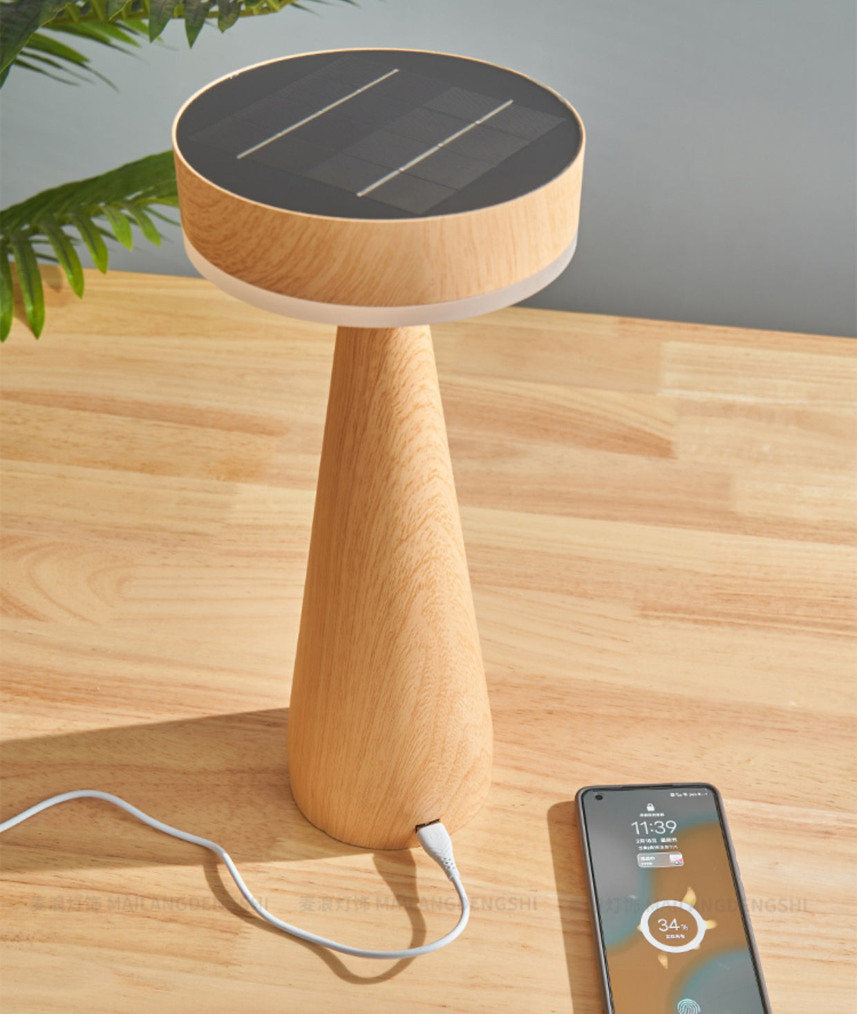 CoastalLuxe - Table Lamp with Rechargeable Function and Maritime Inspiration