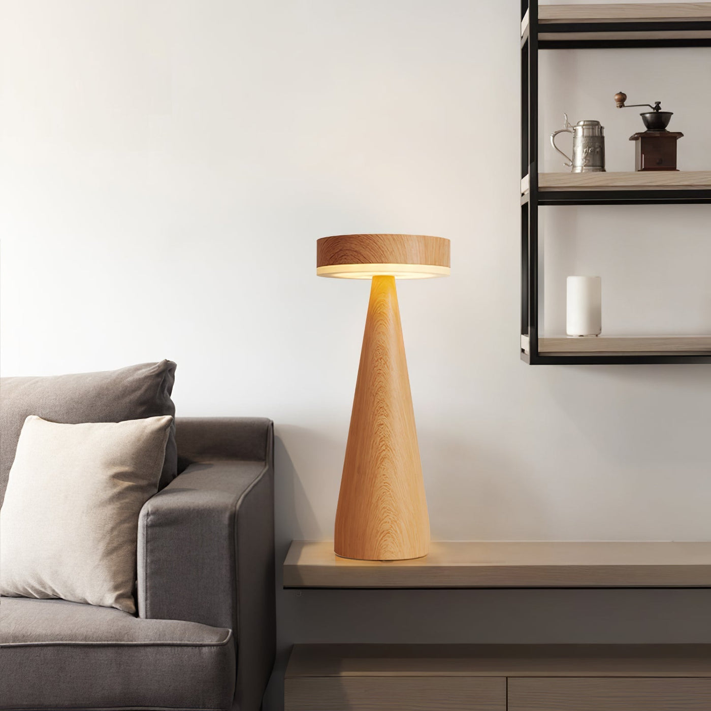 CoastalLuxe - Table Lamp with Rechargeable Function and Maritime Inspiration