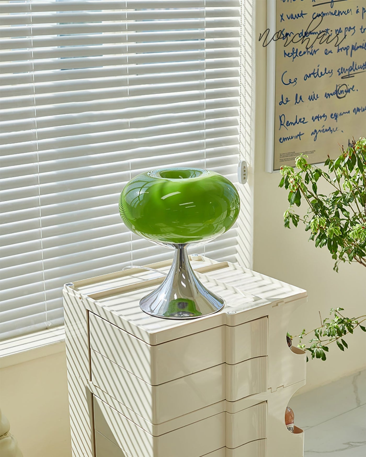 ColorPop – Contemporary Glass and Metal Lamp