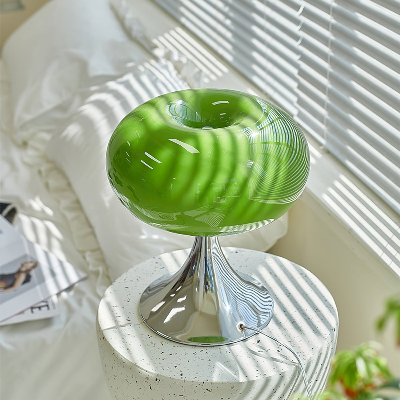 ColorPop – Contemporary Glass and Metal Lamp
