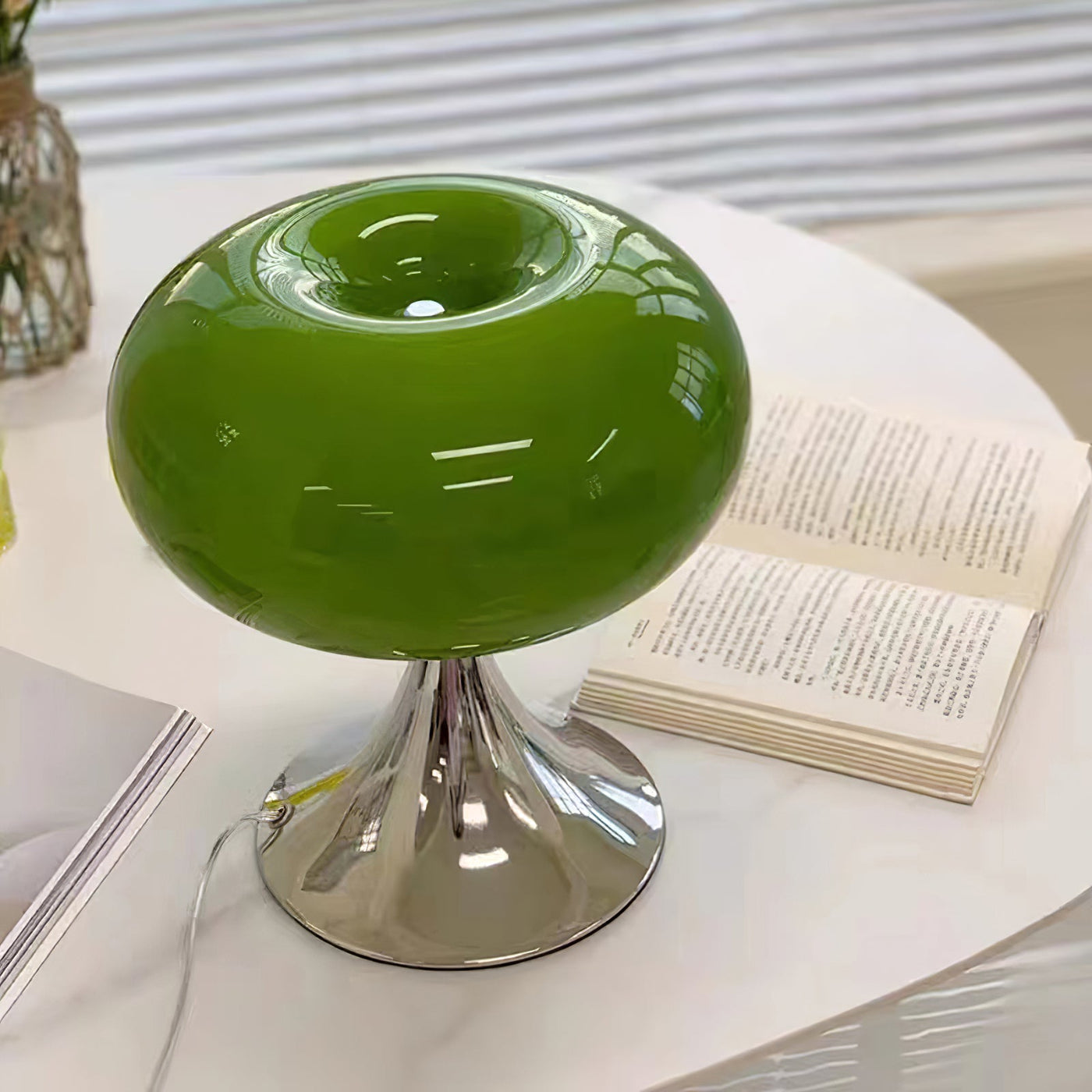 ColorPop – Contemporary Glass and Metal Lamp