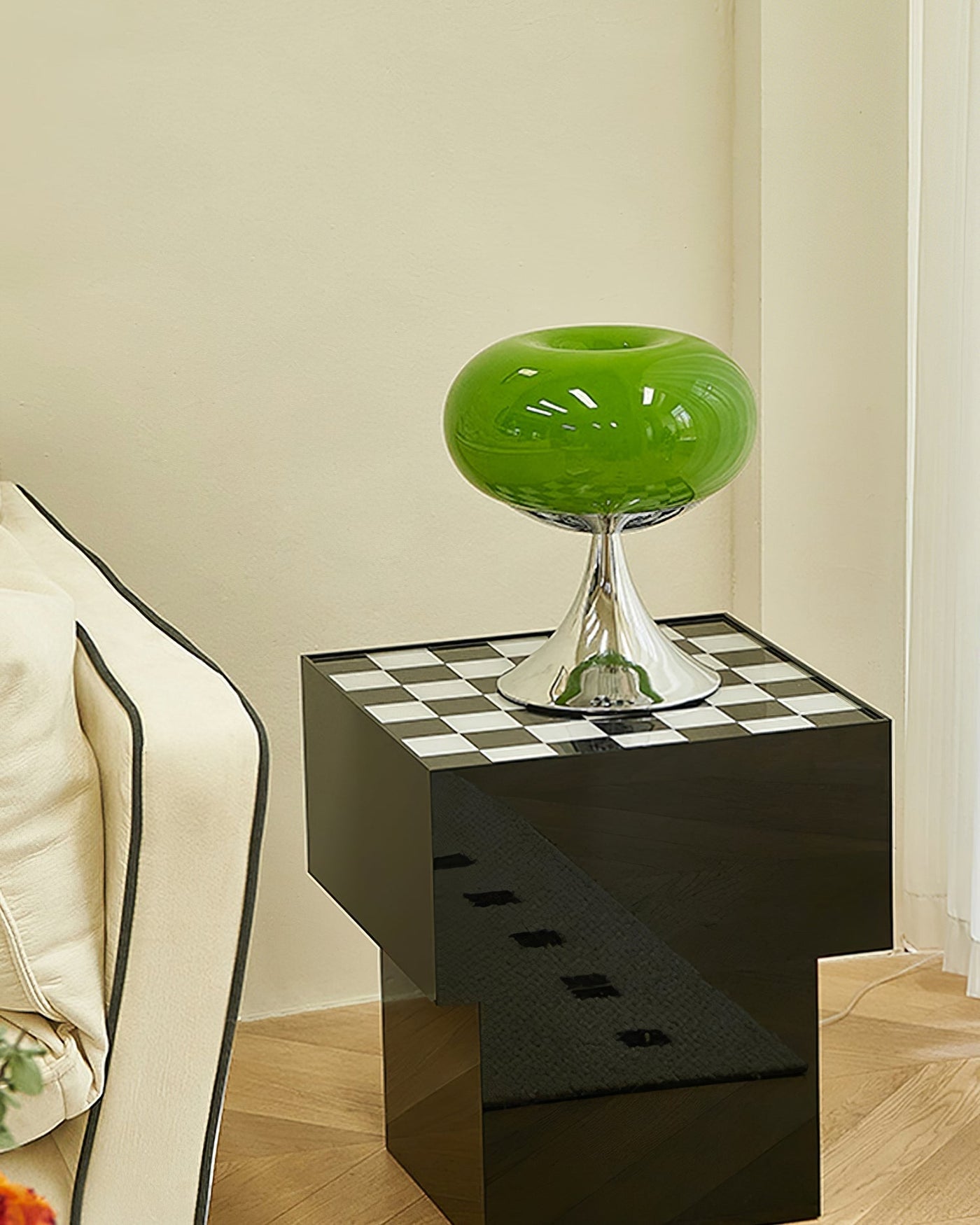 ColorPop – Contemporary Glass and Metal Lamp