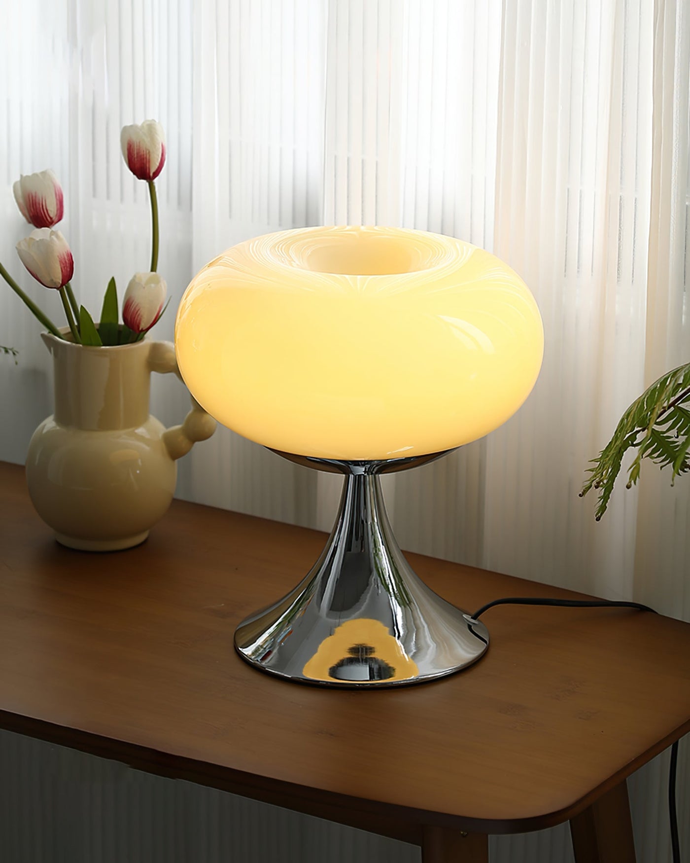 ColorPop – Contemporary Glass and Metal Lamp