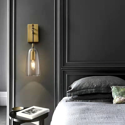 NovaGlow – Refined Gold Wall Lamp for Sophisticated Interiors